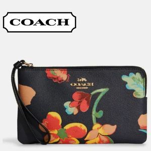 Coach Dreamyland Large Wristlet in Midnight